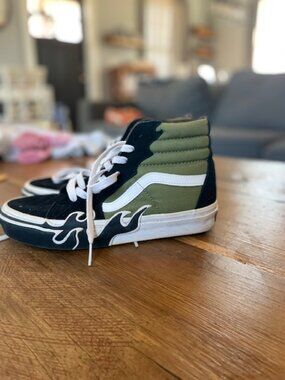 Vans Sk8-Hi Flame Shoes